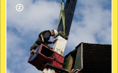 Molen in Nieuwvliet moet het een tijdje zonder wieken doen.